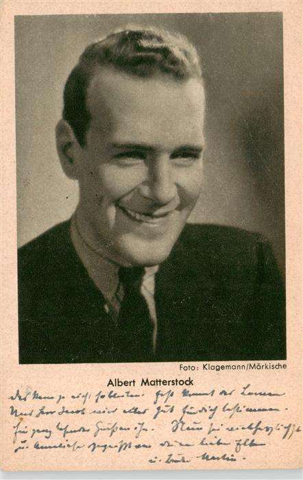 Foto Maerkische Klagemann Albert Matterstock