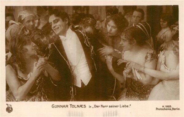 Foto Photochemie Nr. K. 1920 Gunnar Tolnaes Der Narr seiner Liebe
