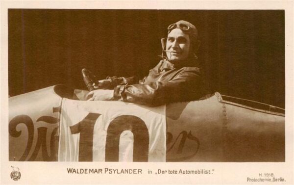 Foto Photochemie Nr. K. 1918 Waldemar Psylander Der tote Automobilist