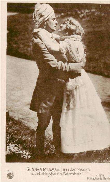 Foto Photochemie Nr. K.1919 Gunnar Tolnaes Lilli Jacobsohn