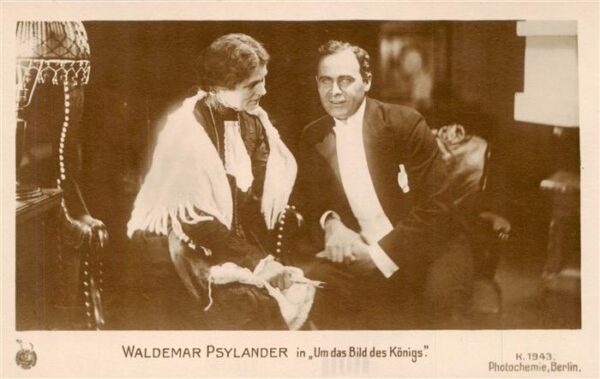 Foto Photochemie Nr. K. 1943 Waldemar Psylander Um das Bild des Koenigs