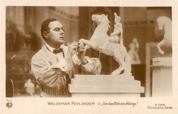 Foto Photochemie Nr. K. 1944 Waldemar Psylander Um das Bild des Koenigs