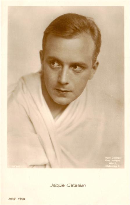Foto Ross Nr. 1936/1 Jaque Catelain