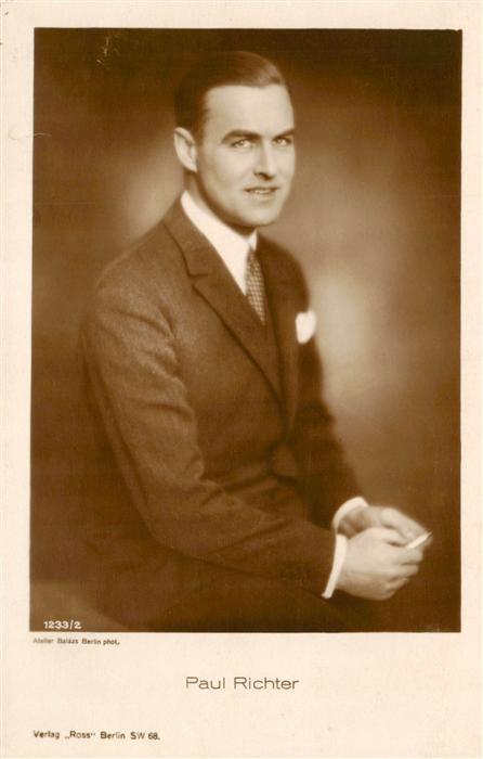Foto Balazs Nr. 1233/2 Ross Paul Richter