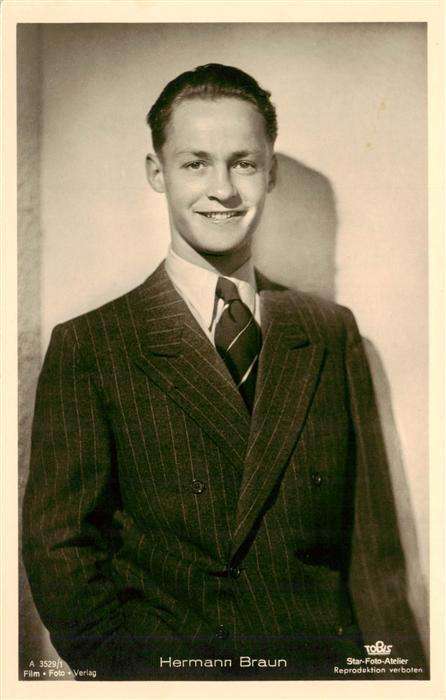 Foto Tobis A 3529/1 Hermann Braun