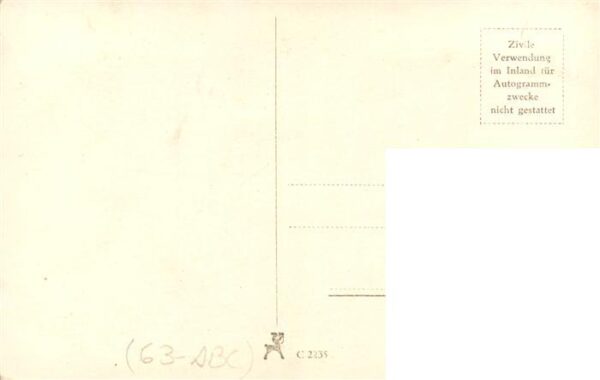Foto Tobis A 3930/1 Werner Fuetterer – Bild 2