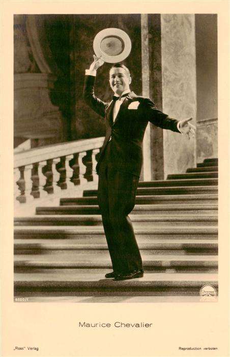 Foto Ross Nr. 6200/1 Maurice Chevalier