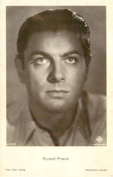 Foto Ufa-Baumann Nr. A 3741/2 Rudolf Prack