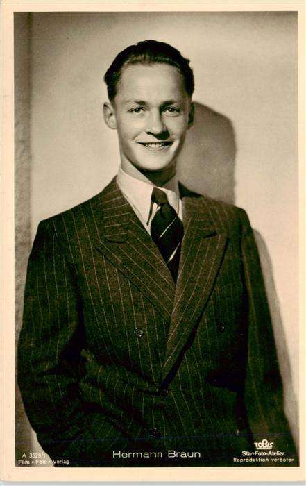 Foto Tobis A 3529/1 Hermann Braun