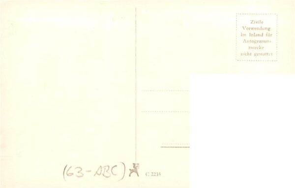 Foto Wesel Berlin Film Nr A 3867/1 Rilf Weih – Bild 2