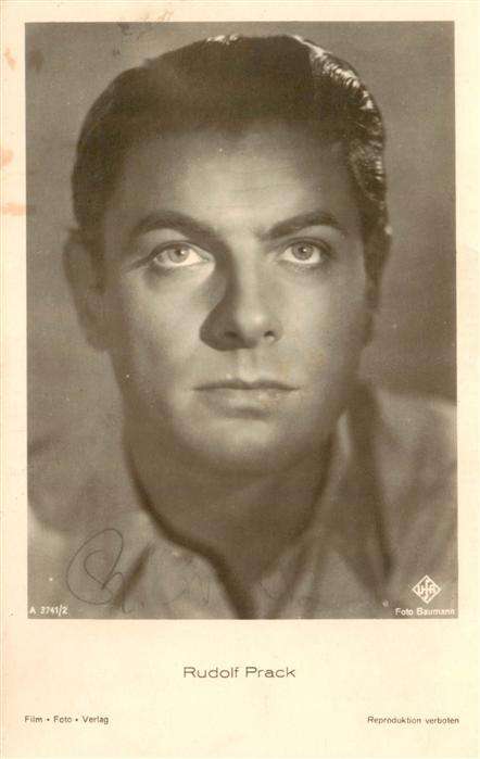 Foto Ufa-Baumann Nr. A 3741/2 Rudolf Prack