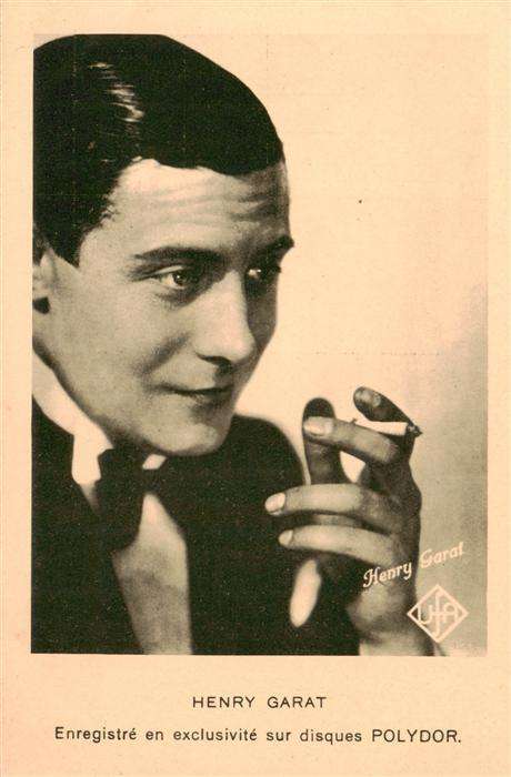 Foto Ufa Henry Garat Polydor