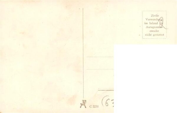 Foto Bavaria-Filmkunst Nr. A 3723/2 Binz Mathias Wieman – Bild 2