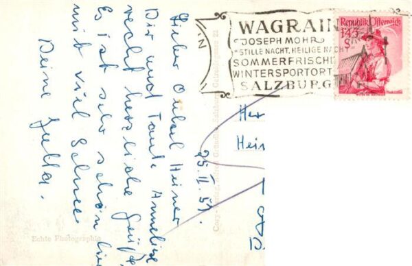 Wagrain  Salzburg AT Ortsmotiv im Winter – Bild 2