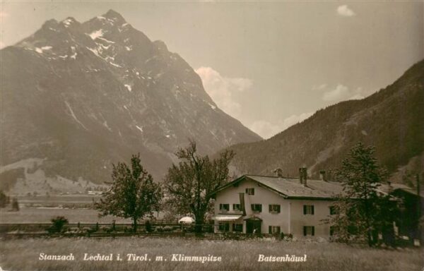 Stanzach Lechtal Tirol AT Klimmspitzen Batzenhaeusl