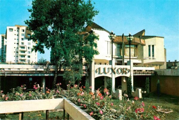 Tirgu Mures RO Platz des Nationaltheaters Hotel Luxor