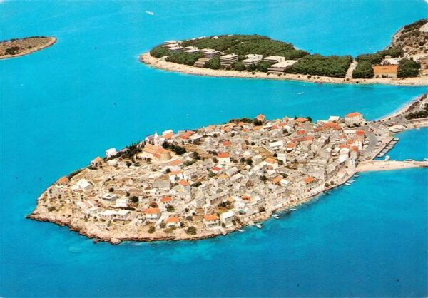 Primosten Croatia Halbinsel Kueste
