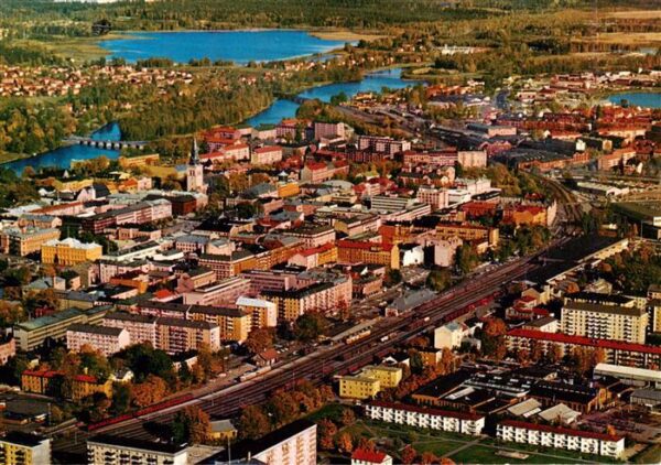 Karlstad  Sweden Stadtpanorama