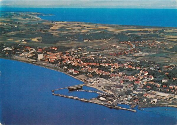 Ebeltoft DK Fliegeraufnahme