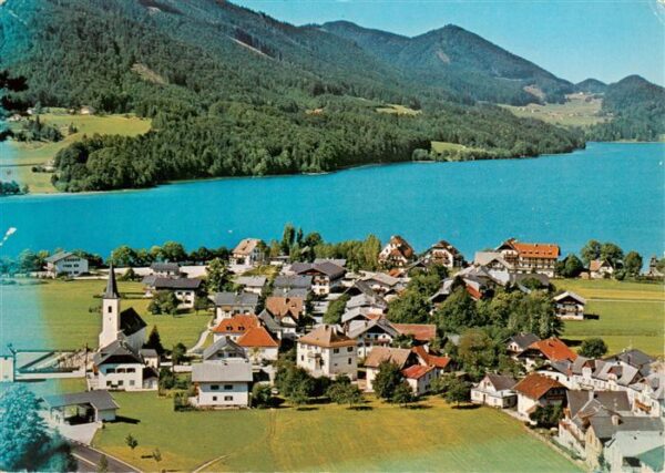 Fuschl See Salzkammergut AT Panorama Fuschelsee