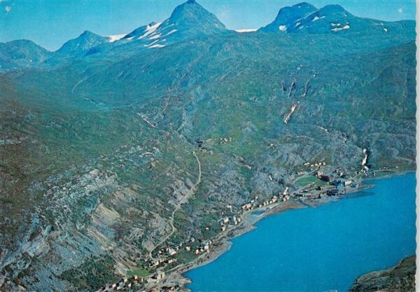 Sulitjelma Norge Fliegeraufnahme