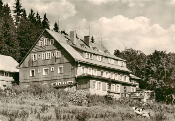 Krkonose Karkonosze Riesengebirge Davidova bouda Bergbaude
