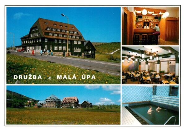 Mala Upa Kleinaupa CZ Penzion Druzba Krkonose Berghotel Riesengebirge