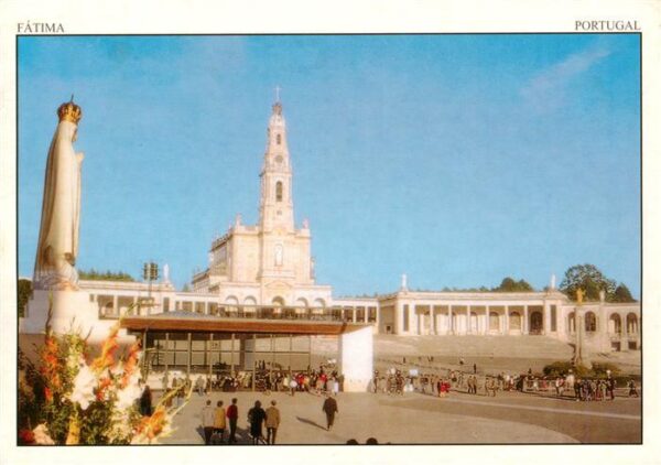 Fatima PT Heiligtum von Fátima Rosenkranz Basilika