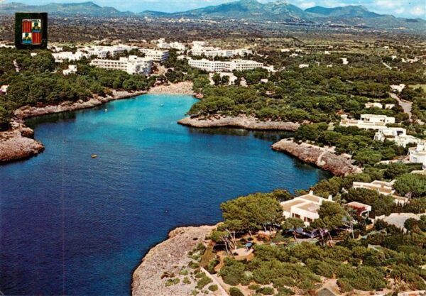 Cala d Or Mallorca ES Fliegeraufnahme
