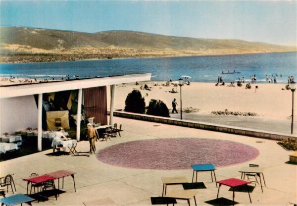 Nessebre Nessebar Nessebyr BG Restaurant Aheloi an der Sonnenkueste Strand