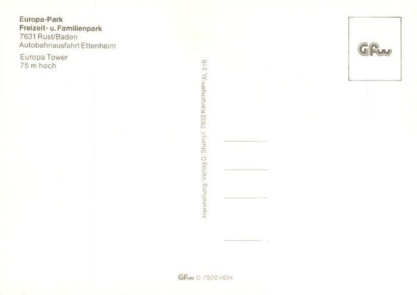 Rust Ortenaukreis BW Europa-Park Freizeit- und Familienpark – Bild 2