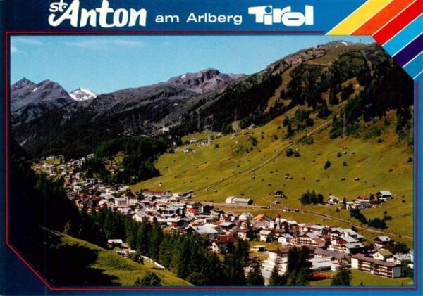 St Anton Arlberg AT Sommerpanorama