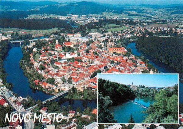 Novo Mesto Fliegeraufnahme