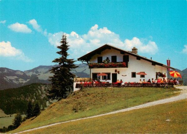 Walchsee Tirol AT Berggasthof zahmer Kaiser