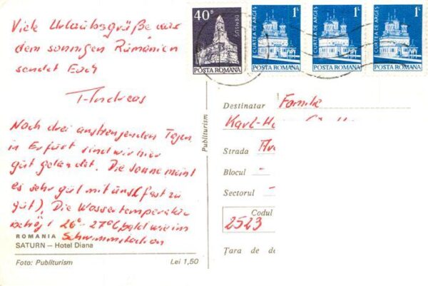 Saturn Romania Hotel Diana – Bild 2