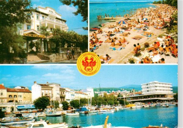 Crikvenica Croatia Hotel Esplanade Strand Hafen
