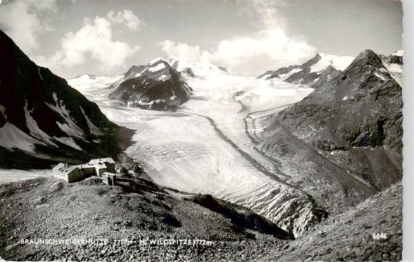 Braunschweigerhuette 2759m Imst Tirol AT mit Wildspitze