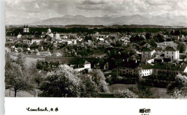 Lambach Lam Bayern Panorama
