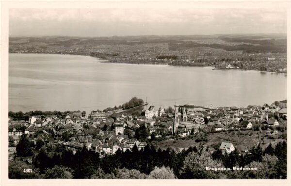 Bregenz Vorarlberg Bodensee Fliegeraufnahme