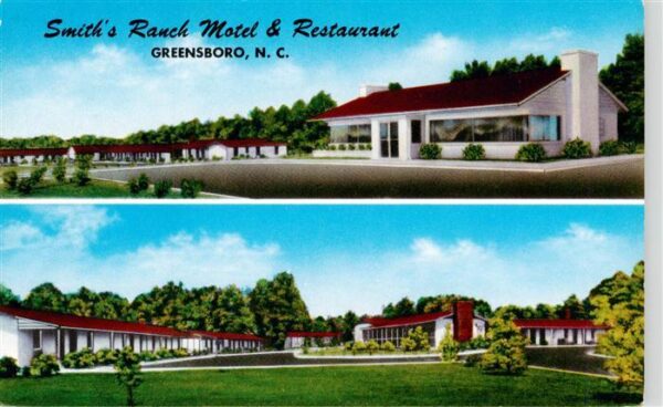 Greensboro North Carolina USA Smiths Ranch Motel and Restaurant