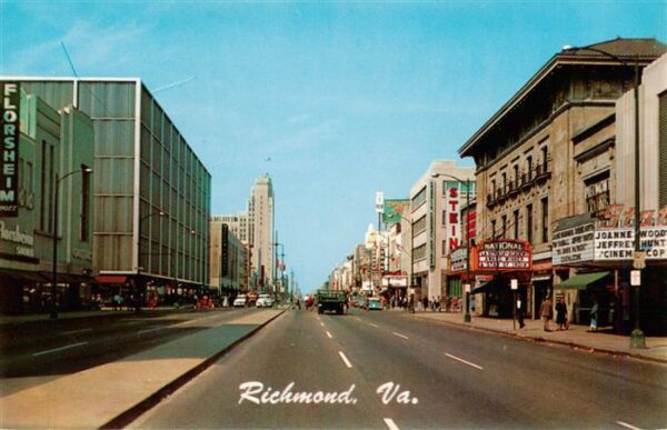 Richmond Virginia USA Broad Street