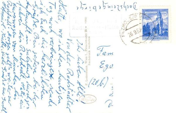Radstaedterhuette 1768m-Rossbrand Radstadt AT mit Grossglockner – Bild 2