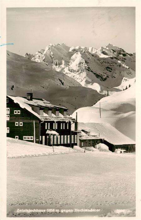 Zeinisjochhaus 1858m Galtuer Tirol AT mit Hochmaderer
