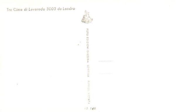 Tre Cime di Lavaredo 3003m Drei Zinnen IT da Landro – Bild 2