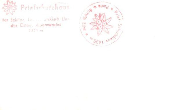 Hinterstoder Oberoesterreich AT Prielschutzhaus mit grossen Priel – Bild 2