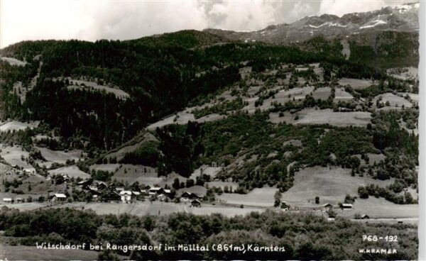 Witschdorf Rangersdorf Moelltal Kaernten AT Panorama