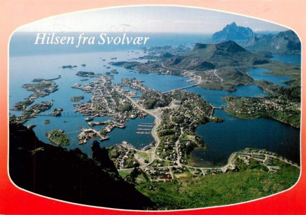 Svolvaer Norge Fliegeraufnahme