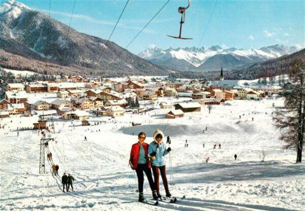 Seefeld Tirol Panorama Schlepplift