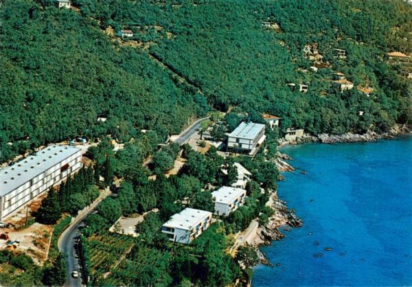 Opatija Abbazia Croatia Hotel Fliegeraufnahme