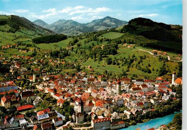 Waidhofen Ybbs Fliegeraufnahme